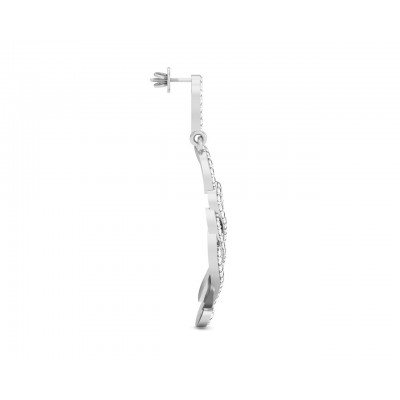 Alka Diamond Dangle Drop Earring